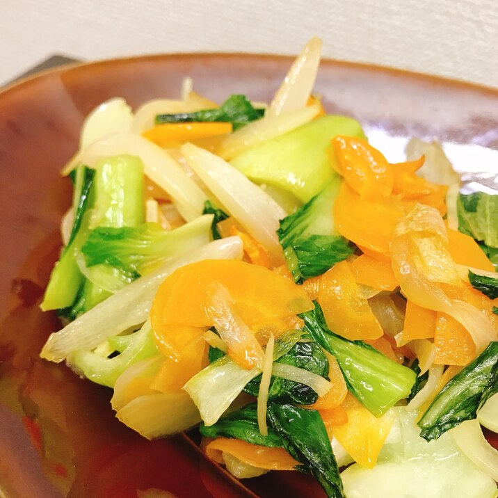 生姜香る野菜炒め
